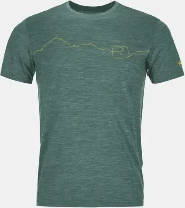 Ortovox 150 Cool Mountain Funktionsshirt kurzarm dark pacific blend (Herren)