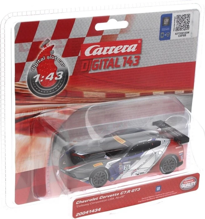 Carrera Digital 143 Chevrolet Corvette C7.R GT3 Callaway Competition USA No.26