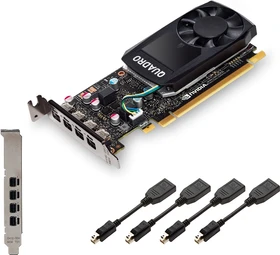 PNY Quadro P620, 2GB GDDR5, 4x mDP