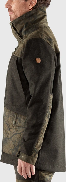 Fjällräven Värmland Wool Jacke dark olive camo (Herren)