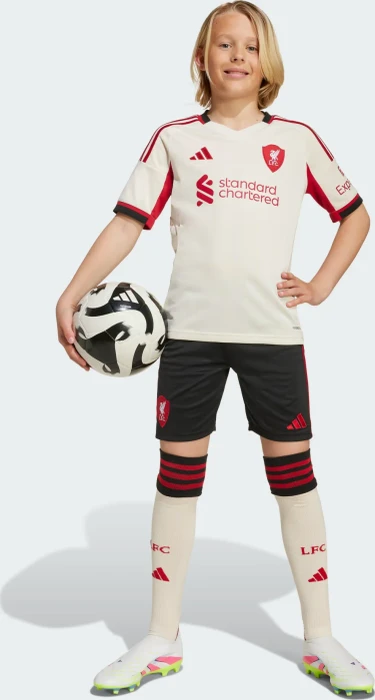 adidas Liverpool FC 2025/2026 Auswärtstrikot kurzarm (Junior)