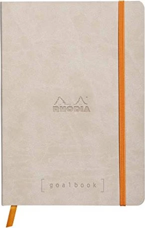 Rhodia Boutique goalbook, A5, punktiert, Softcover, beige, 120 Blatt
