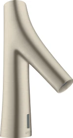 Hansgrohe Axor Starck Organic elektrische Waschbeckenarmatur mit Temperaturvoreinstellung und Netzanschluss brushed nickel