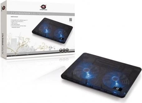 Conceptronic Thana CNBCOOLPAD2F, Notebook-Stand/Notebook-Kühler bis 15.6"