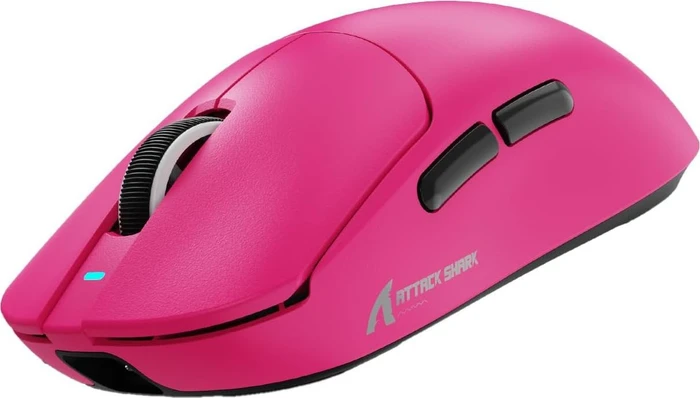 Attack Shark X8 Plus Tri-mode Wireless Gaming Mouse, Berry Red, USB/Bluetooth