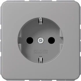 Jung Serie CD SCHUKO Steckdose Thermoplast 16A 250V, grau