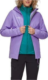 Mammut Alto Light 3in1 HS Hooded Funktionsjacke lavandin/deep teal (Damen)