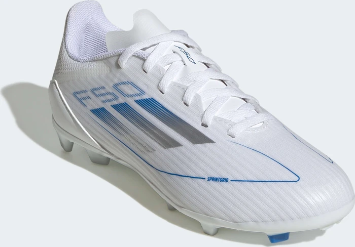 adidas F50 League FG/MG cloud white/silver metallic (Junior)