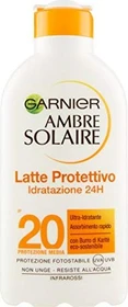 Garnier Ambre Solaire feuchtigkeitsspendende Sonnenmilch LSF20, 200ml