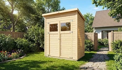 Alpholz Mollie 191x139cm Gerätehaus natur