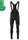 Gonso Sitivo Tight Bib Fahrradhose lang black/bright green (Herren) (3000403-M19018)