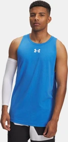 Under Armour Baseline Funktionsshirt ärmellos blue atlantis/white (Herren)