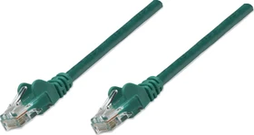 Intellinet Patchkabel, Cat5e, U/UTP, RJ-45/RJ-45, 3m, grün