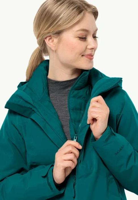 Jack Wolfskin Pilvi Down Funktionsjacke sea green (Damen)