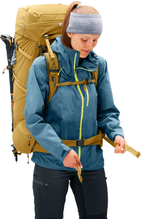 Deuter Aircontact Core 55+10 SL savanna/nori (Damen)