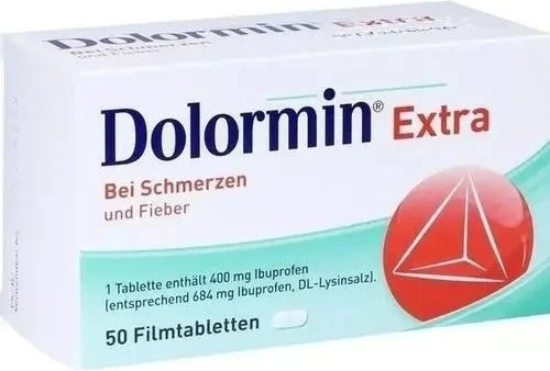 Dolormin Extra Filmtabletten, 50 Stück