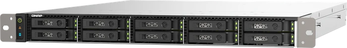 QNAP QuTS hero TS-h1090FU-7232P-64G, 64GB RAM reg ECC, 2x SFP28 25Gb/s, 2x RJ-45 2.5GBase-T, 1HE