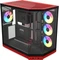 Hyte Y50 Black Cherry, rot/schwarz, Glasfenster Vorschaubild