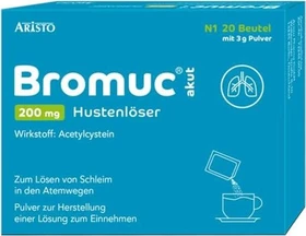 Bromuc akut 200mg Pulver Beutel, 20 Stück