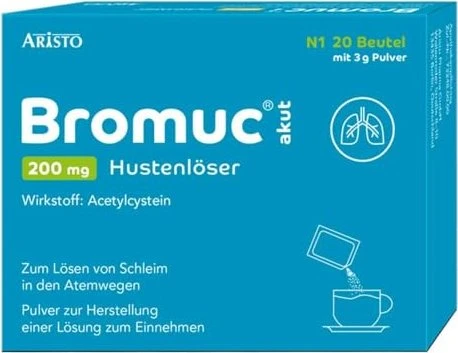 Bromuc akut 200 mg Hustenlöser, 20 St