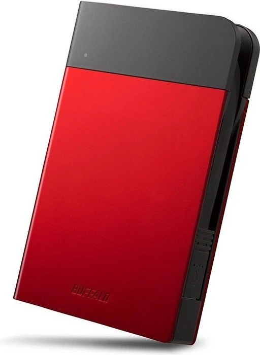 Buffalo MiniStation Extreme HD-PZFU3, rot, 1TB, USB 3.0 Micro-B