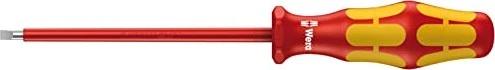 Wera Kraftform Plus Serie 100 VDE 160i Schlitz Schraubendreher, 3.5x100mm