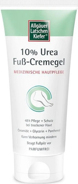 Dr. Theiss Allgäuer Latschenkiefer 10% Urea Fuß-Cremegel, 100ml