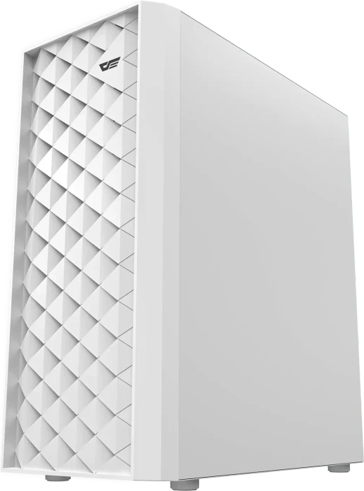 DarkFlash DK351 White, Glasfenster