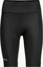 Jack Wolfskin Morobbia Padded Shorts Fahrradhose kurz schwarz (Damen)
