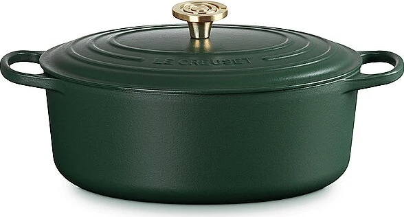 Le Creuset Signature Gusseisen Bräter oval 31cm 6.3l forêt