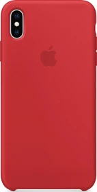 Apple Silikon Case für iPhone XS Max rot