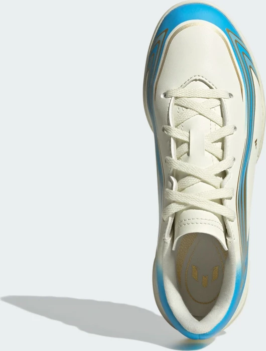 adidas F50 League Messi TF ivory/semi blue burst/icey blue (Junior)