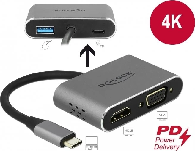 DeLOCK USB Type-C Adapter, USB-C 3.0 [Stecker]