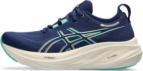 Asics Gel-Nimbus 26 blue expanse/aurora green (Damen)