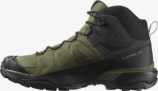 Salomon X Ultra 360 Mid GTX olive night/black/peat (Herren)