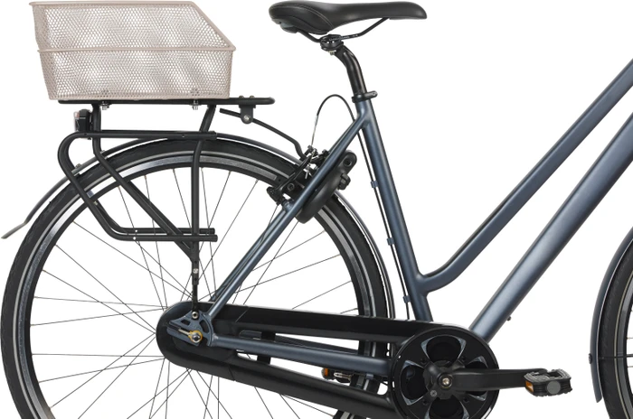 Basil Cento S Fahrradkorb nude metallic