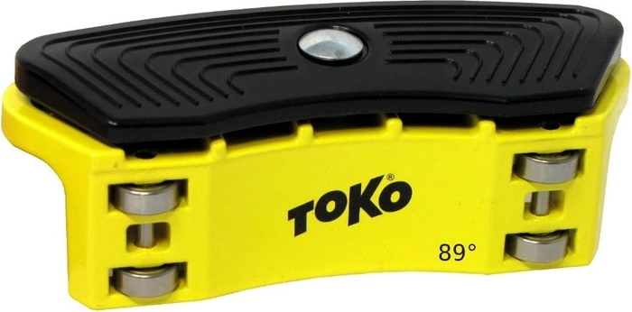 Toko Side Edge File Guide Kantenschleifgerät gelb/schwarz