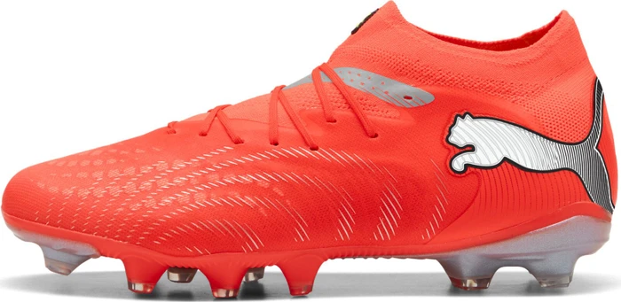 Puma Future 9 Pro FG/AG glowing red/puma white/puma black/puma silver (Damen)