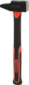 KS Tools Schlosserhammer Fiberglasstiel, 800g französische Form