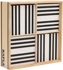 Kapla Box schwarz/weiß, 100-tlg.
