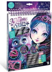 Nebulous Stars Kreatives Skizzenbuch - Schwarze Seiten
