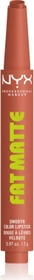 NYX Fat Matte Smooth Color Lipstick 01 cozy whipped, 2g
