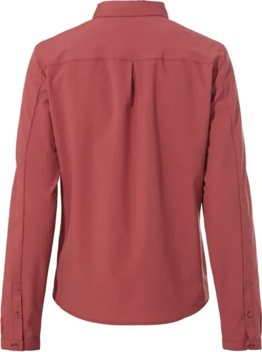 Vaude Rosemoor IV Hemd langarm brick (Damen)