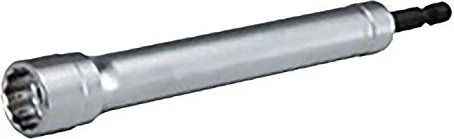 Makita Langschaft Innenzwölfkant Steckschlüssel 1/4", 17x500mm, 1 Stück