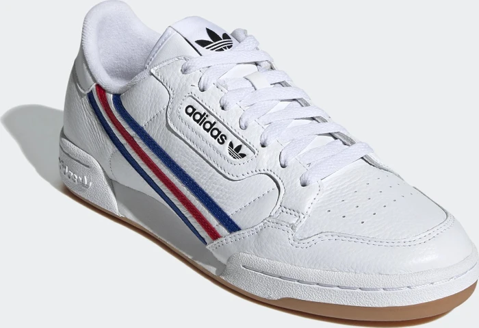 adidas Continental 80 cloud white/royal blue/vivid red