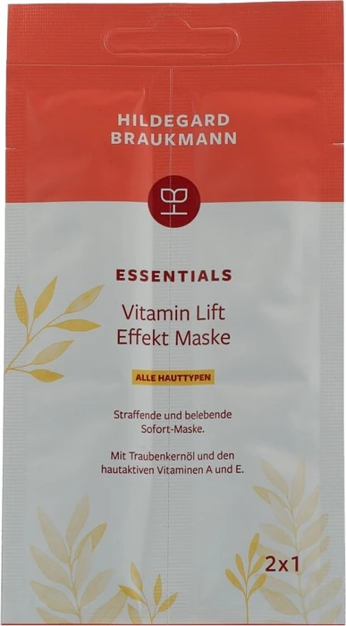 Hildegard Braukmann Essentials Vitamin Lift Effekt Maske, 14ml (2x 7ml)