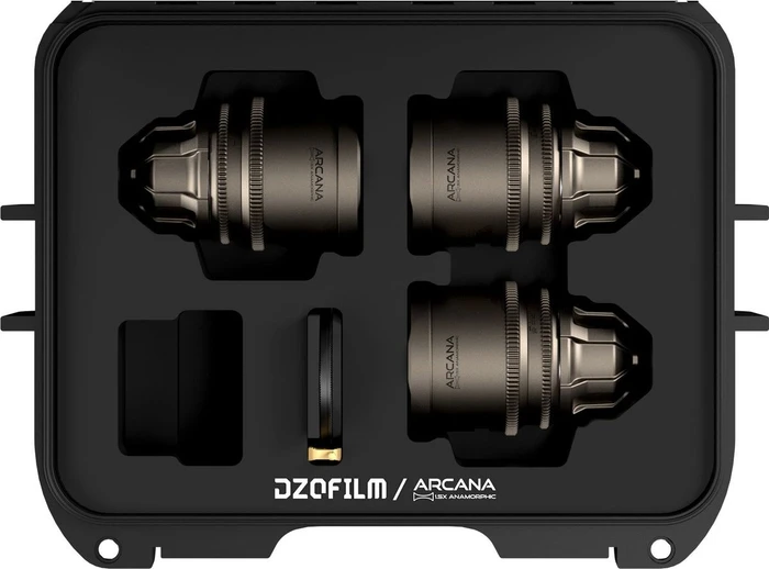 DZOFilm Arcana Prime 32/45/75mm T2.1, 1.5X Anamorphic, 3 Lens Set für PL