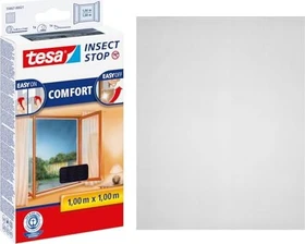 tesa Insect Stop Comfort Fliegengitter 100x100cm anthrazit