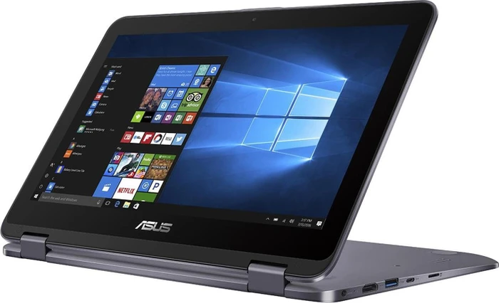 ASUS VivoBook Flip 12 TP203NAH-BP051T, Star Grey, Pentium N4200, 4GB RAM, 1TB HDD, DE