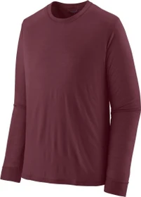 Patagonia Capilene Cool Merino Funktionsshirt langarm berry fig (Herren)